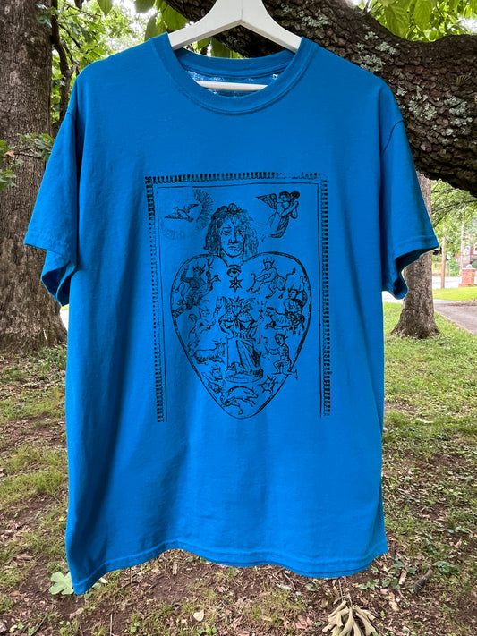 blue demon tee