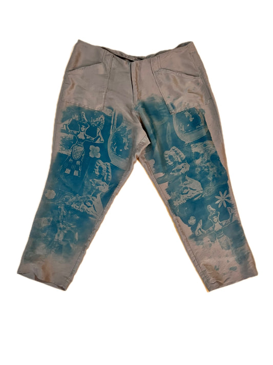 silk relics pants